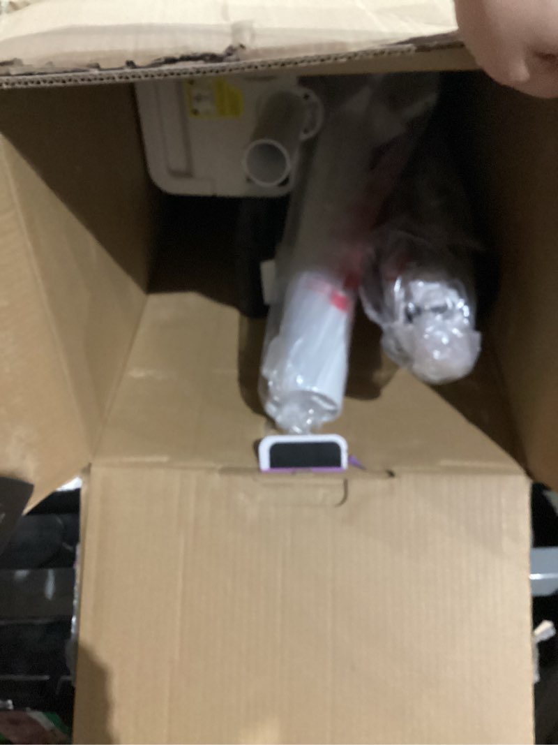 Condition photo showing As Is for Shark Detect Clean & Empty Auto-Empty System - Lightweight Cordless Vacuum Cleaner with HEPA Filter, Portable Handheld Attachment, Crevice Tool, Ideal Stick Vacuum for Pet Hair, White, IW3511 Detect Pro w/ Auto Empty