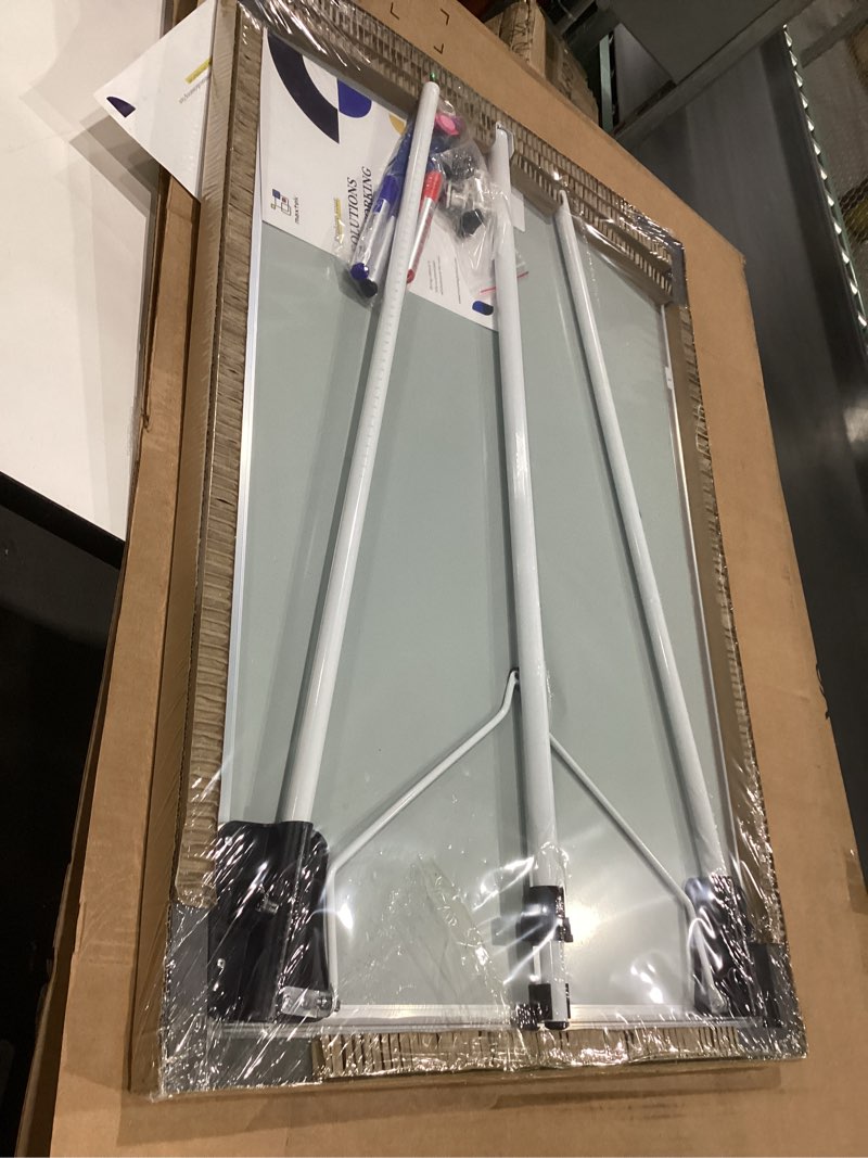 Condition photo showing Good Condition for Easel Whiteboard - Magnetic Portable Dry Erase 36 x 24 Tripod Height Adjustable, 3' x 2' Flipchart Easel Stand White Board for Office or Teaching at Home & Classroom (36x24 White)