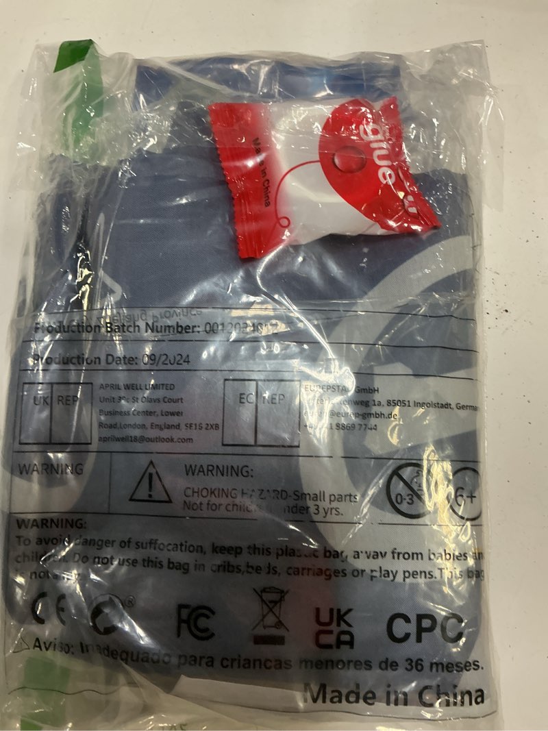 Condition photo showing Good Condition for Blue Birthday Decorations for Men, Happy Birthday Decorations for Men Women Boy Party Decoration Backdrop & Tablecloth Balloons Arch Kit Blue Silver Confetti Balloons Foil Fringe Curtains Table Cover blue and silver