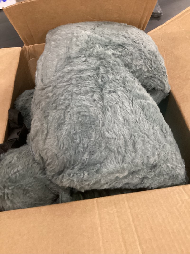 Condition photo showing Good Condition for barydat 2 pcs car travel pillow for the back seat 28 x 18 in sleeping reading pillows for long distance travel car cushion for kids adults head and body support u shaped pad for travel(gray, blue)