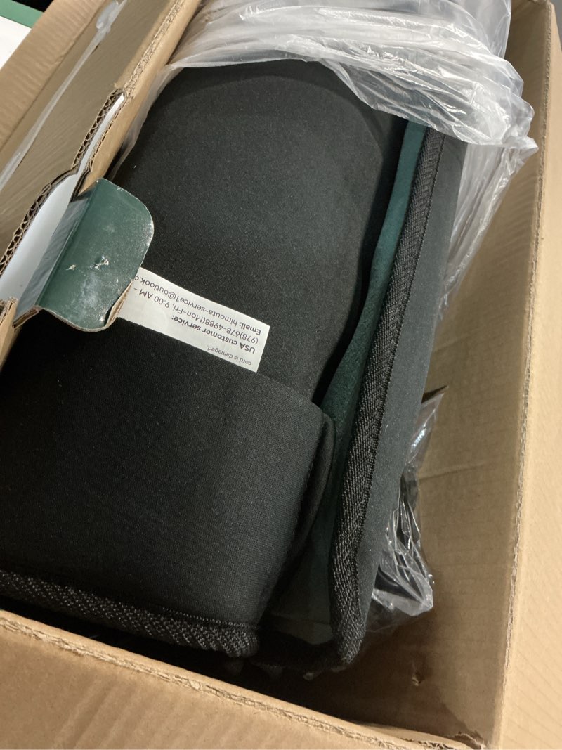 Condition photo showing Good Condition for full body massage mat with heat, detachable massager pad deep tissue pain relief,10 vibrating motors and 9 speed settings for relaxation at home or office standard - without foot massager