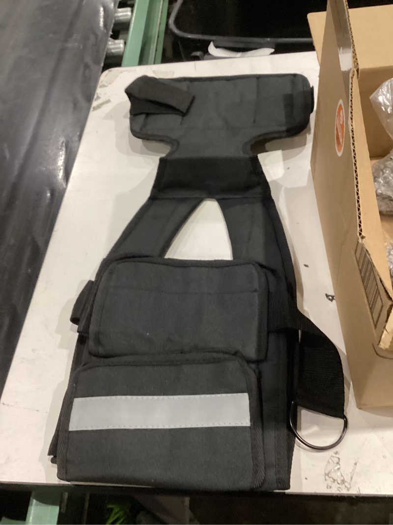 Condition photo showing As Is for (similar )bagail weighted vest men, 20lb/30lb/40lb adjustable weight vest for woman with removable iron weights, women’s rucking vest for walking, workout, running, strength trainingi