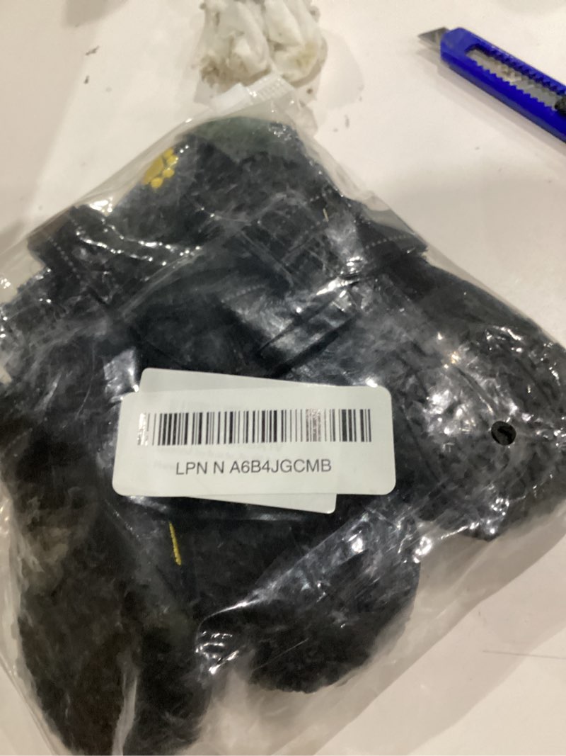 Condition photo showing Good Condition for CovertSafe& Dog Boots for Dogs Non-Slip, Waterproof Dog Booties for Outdoor, Dog Shoes for Medium to Large Dogs 4Pcs with Rugged Sole Black Size 3: ?2.5''x1.9'')(L*W) for 23-33 lbs Black