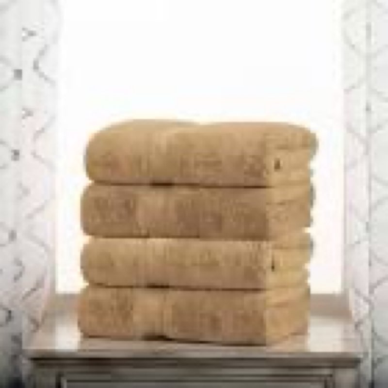 superior egyptian cotton pile hand towel set of 4, ultra soft luxury towels, thick plush essentials,