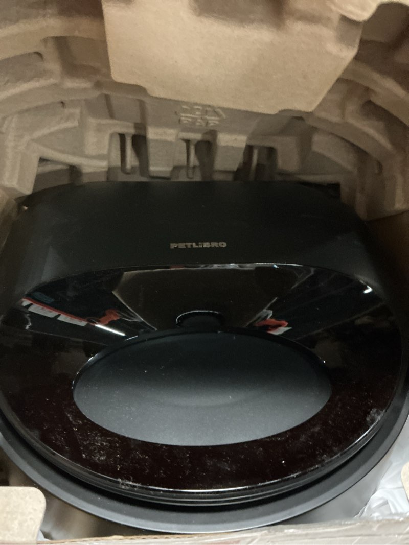 Condition photo showing Good Condition for PETLIBRO Automatic Cat Feeder Wet Food with Stainless Steel Bowl, Refrigerated Auto Cat Feeder with Semiconductor Cooling, 3 Fresh Meals for 3 Days, App-Controlled Pet Food Dispenser, Easy to Clean Black Feeder