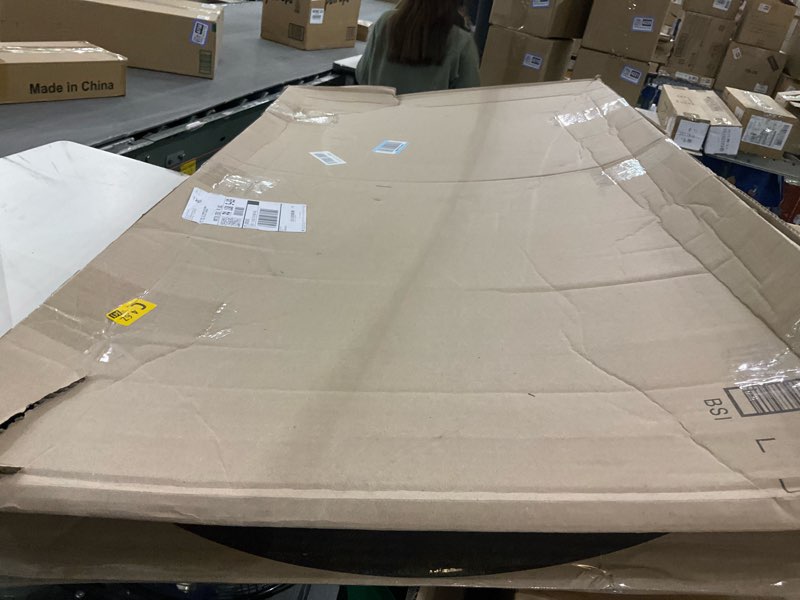 Condition photo showing As Is for arteWOODS Home Sweet Home Wall Art Sign Large Dark Brown Farmhouse Wall Sign for Living Room Decoration Wooden Board Design Canvas Prints Modern Rustic Artwork Leaf Pictures Wall Decor 24" x 48"