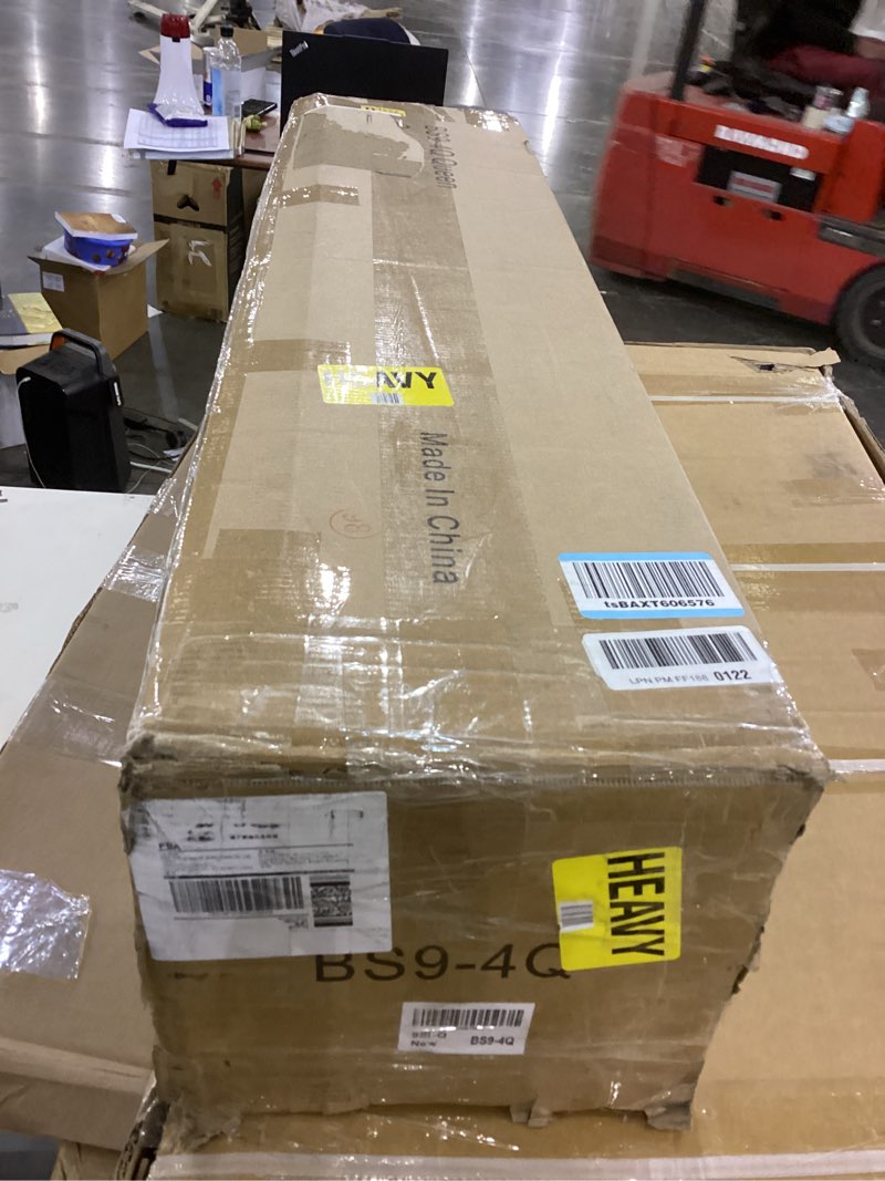 Condition photo showing Good Condition for 9 Inch Box Spring for Queen Bed, Heavy Duty Metal Box Spring Bed Base with Fabric Cover, Mattress Foundation, Easy Assembly, Noise Free, Black 9 Inches Queen