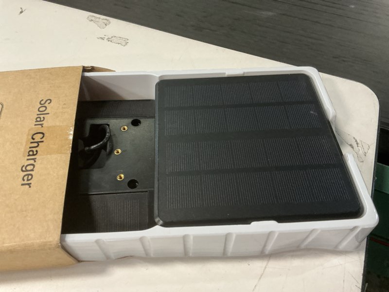 Condition photo showing Good Condition for Doorbell Solar Charger Compatible for Ring Video Doorbell 3/3 Plus/4/Battery Doorbell Plus/Battery Doorbell Pro(2-Prong Port), QIBOX 2.9W Adjustable Efficient Solar Panel Mount for Doorbell Camera 2-Prong Port ONLY