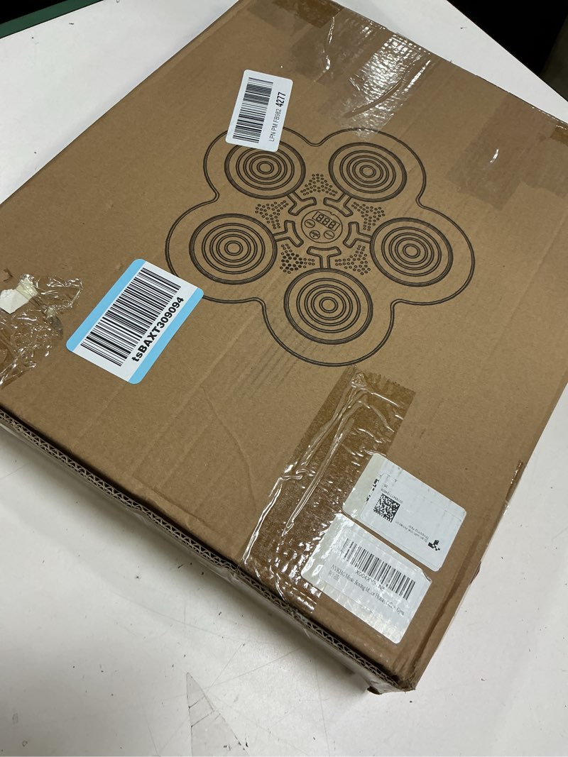 Condition photo showing As Is for Music Boxing Machine, Bluetooth, Portable Electronic Music Boxing Machine with Boxing Gloves, Adult & Kids Training Equipment for Home, Gym, Office Fitness Workout Extra L