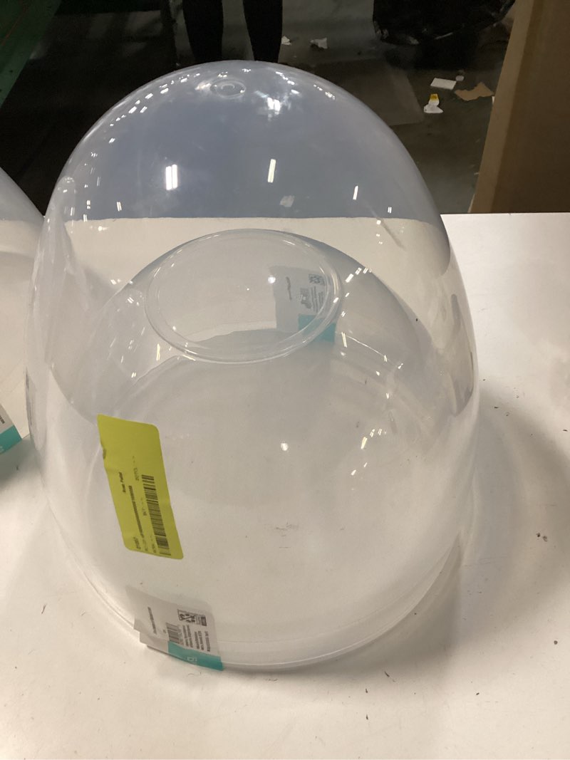 Condition photo showing New/Like New for jumbo clear plastic egg container, 16 in, by way to celebrate