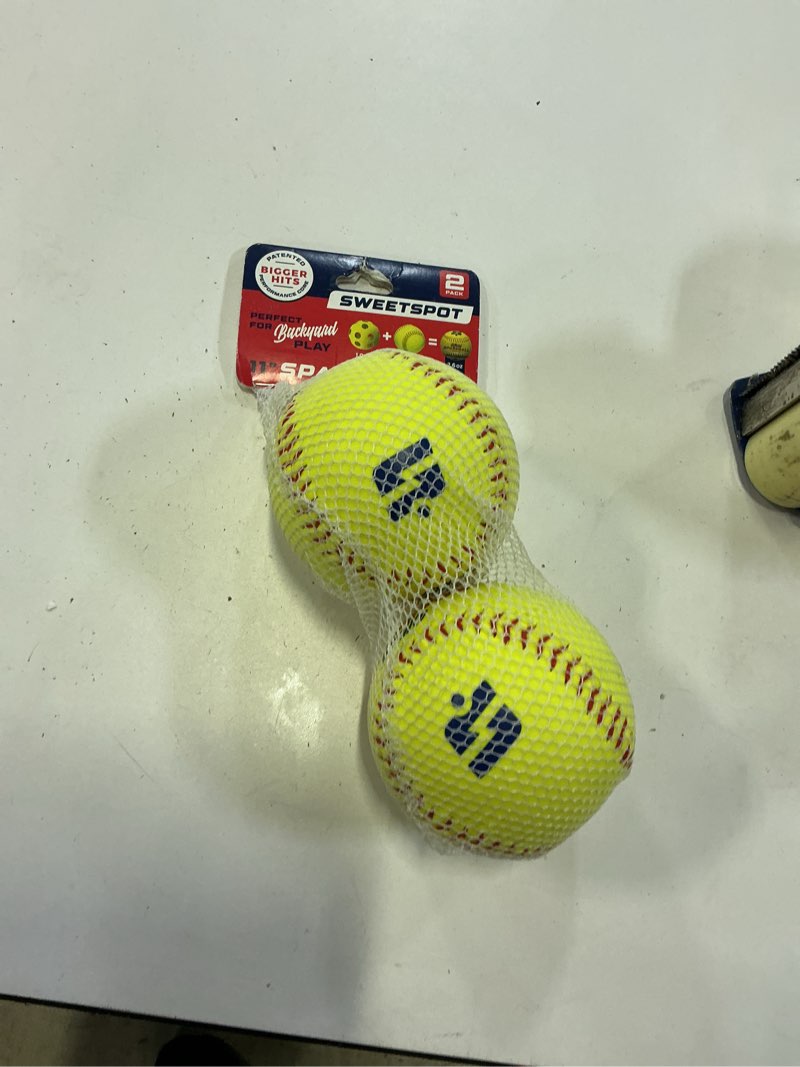 Condition photo showing New/Like New for sweetspot spaseball softball 2 pack