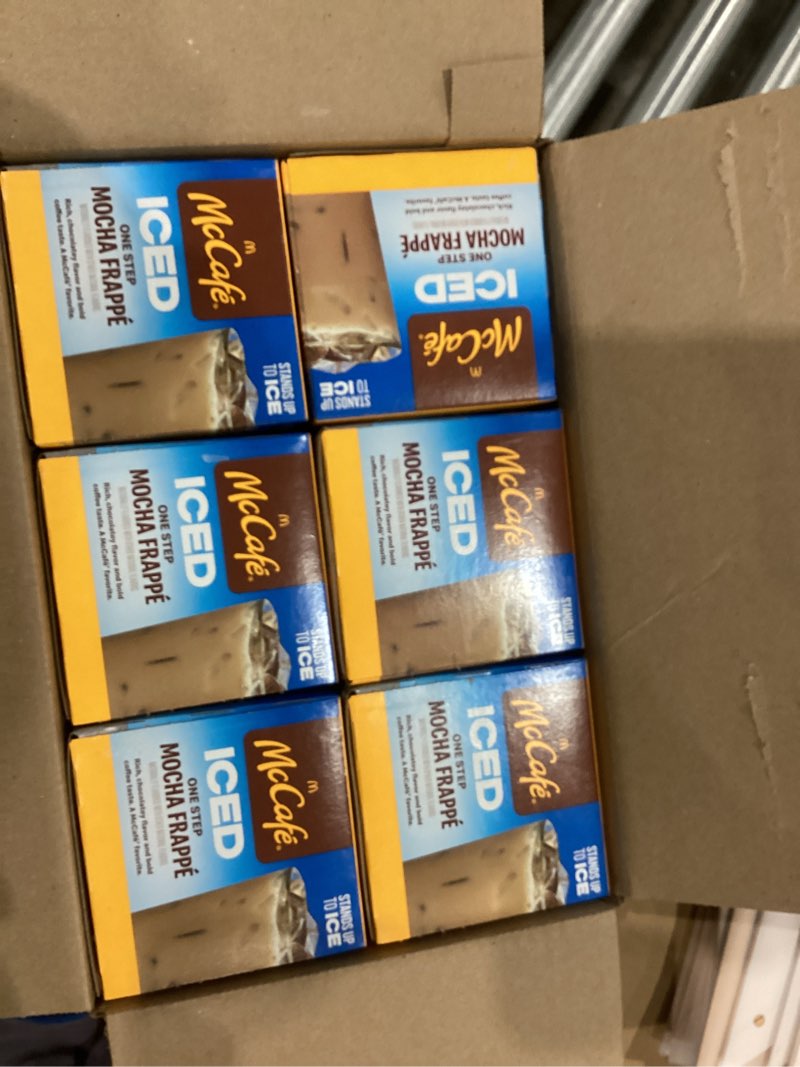 Condition photo showing New/Like New for McCafé® Iced Mocha Frappe K-1 pack 6 Cup Coffee Pods