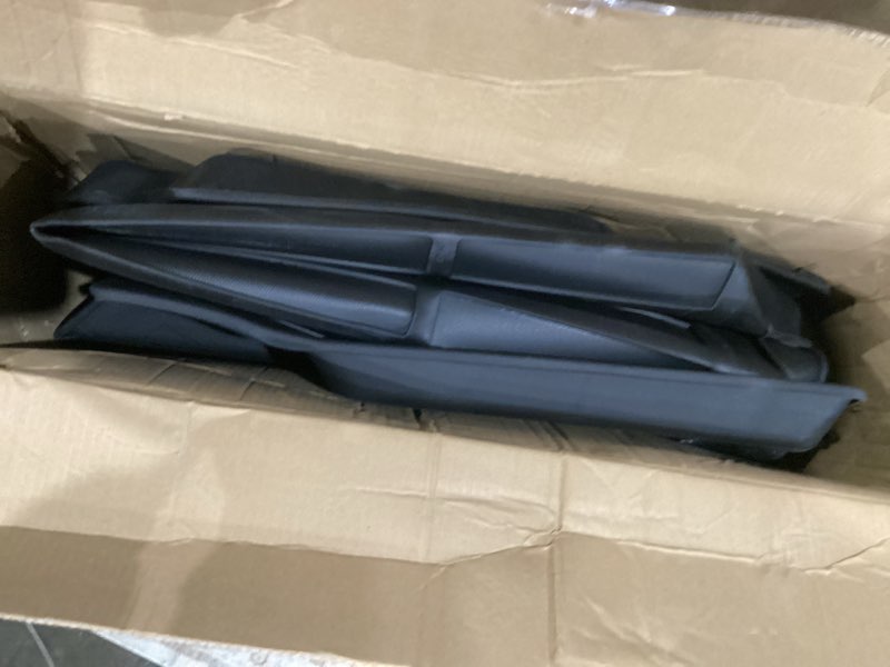 Condition photo showing As Is for all weather car floor mats & cargo liner for 2023 2024 2025 2026 rx /rx350 /rx350h /rx500h (not for rx450h+ phev) custom fit full set accessories - black 3) for rx 2023-2026 set