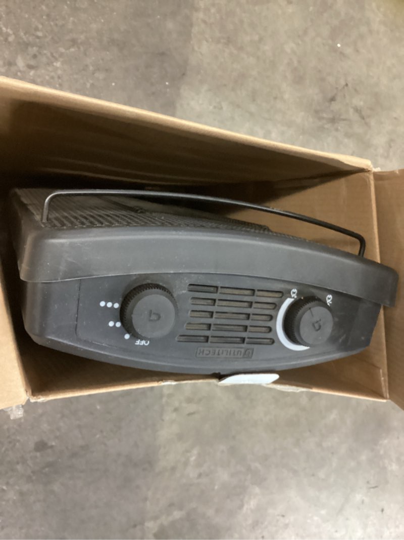 Condition photo showing As Is for Utilitech 1500 -Watt Infrared quartz Tower Indoor Electric Space Heater