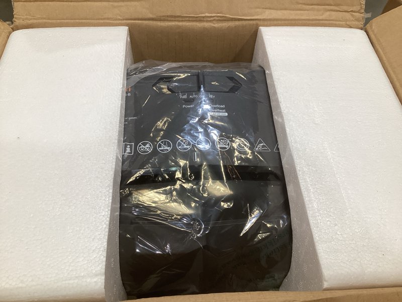 Condition photo showing As Is for bonsaii 12-sheet micro cut shredders for home office, 60 minute p-4 security level paper shredder for cd, credit card, mails, staple, clip, with jam-proof system & 4.2 gal pullout bin c266-b 12 sheet-6 0mins