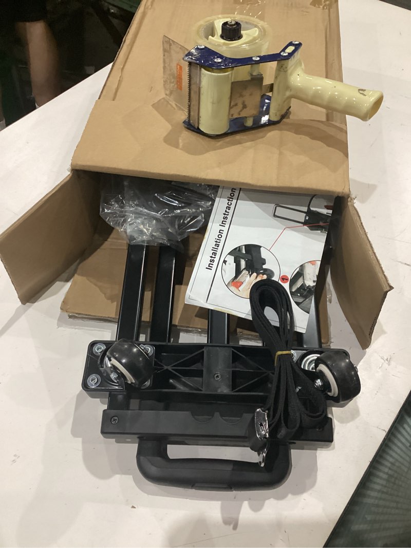 Condition photo showing Good Condition for car seat trolly, go carts for kids,car seat carrier for airport with wheels and compact fold travel