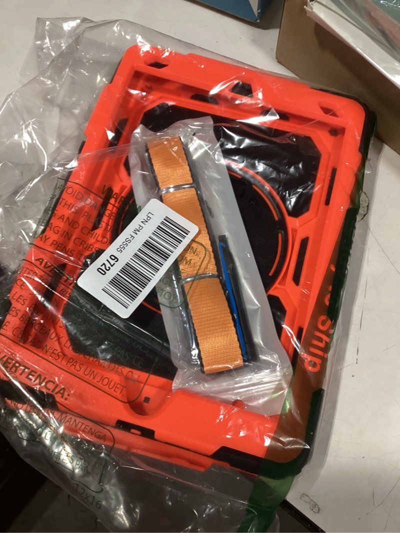 Condition photo showing Good Condition for similar product not like stock photofor Aobante K50 Android 15 Gaming Tablet,10\" 2.5K Ultra Clear Display Tablet Model Case,Soft Silicone Adjustable Stand Cover Lightweight Kids Friendly,Orange.