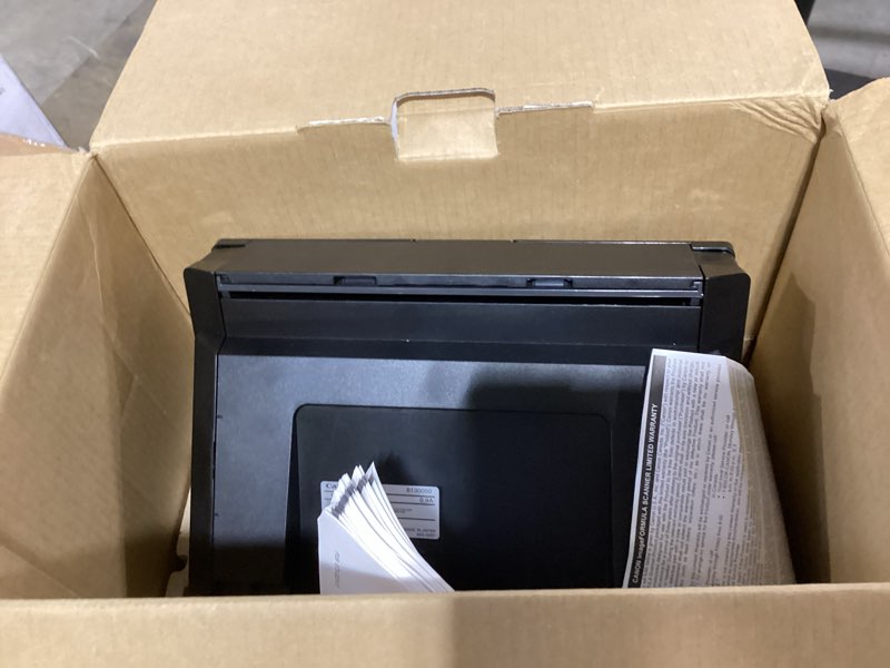 Condition photo showing As Is for canon imageformula dr-c225 ii office document scanner, black - 3258c002