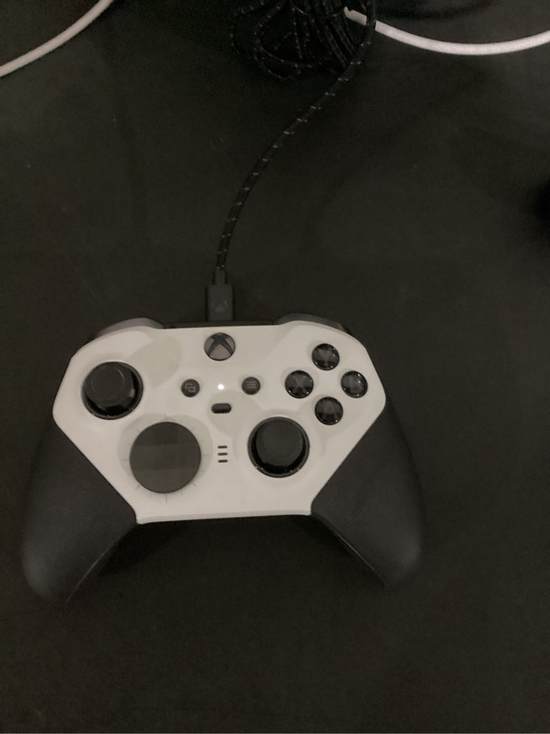 Condition photo showing New/Like New for working verified customized elite series 2 controller-panda black,gamepad compatible with xbox elite series 2 controller,custom soft touch feel,gaming controller compatible for xbox series s|x,xbox one,with accessory bag