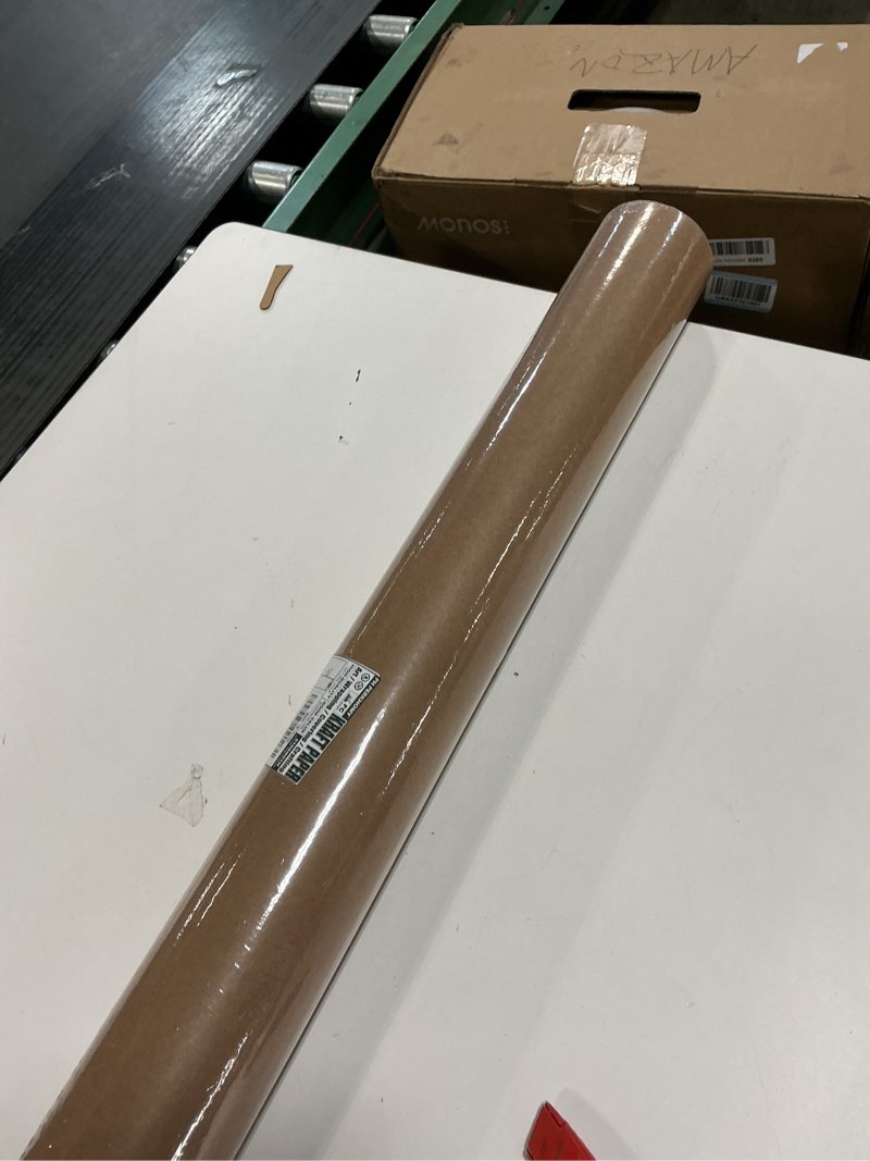 Condition photo showing New/Like New for PerkHomy 36" x 2,400" (200') Brown Kraft Paper Roll for Craft Bulletin Board Paper Art Table Covering Crafting Gift Wrapping Bouquet Packing Parcel 70GSM 50LB (Brown, 36" x 200') Brown 36" Width x 200' Length