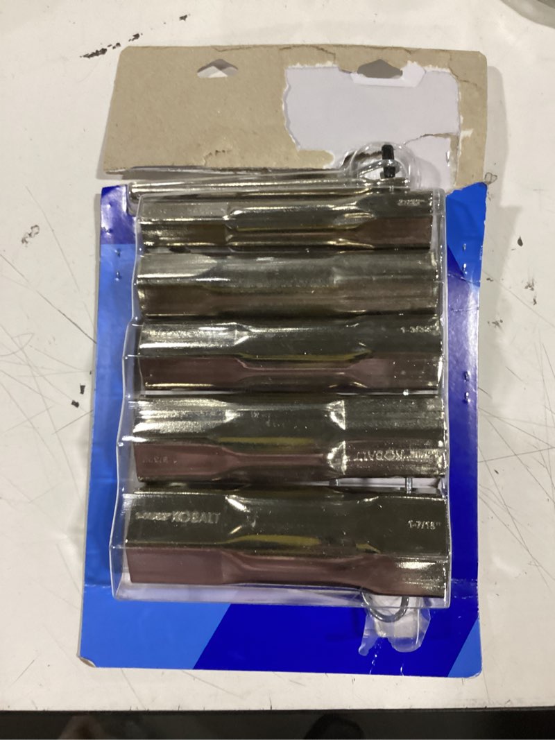 Condition photo showing As Is for kobalt 5 pc double sided wrench