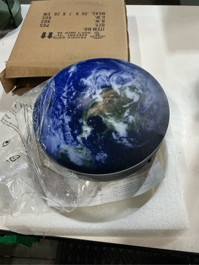 Condition photo showing New/Like New for modern earth led wall lamp