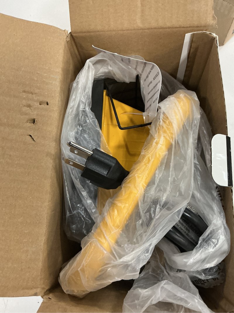 Condition photo showing New/Like New for woods 500 watt portable work light; yellow 1 count (pack of 1)