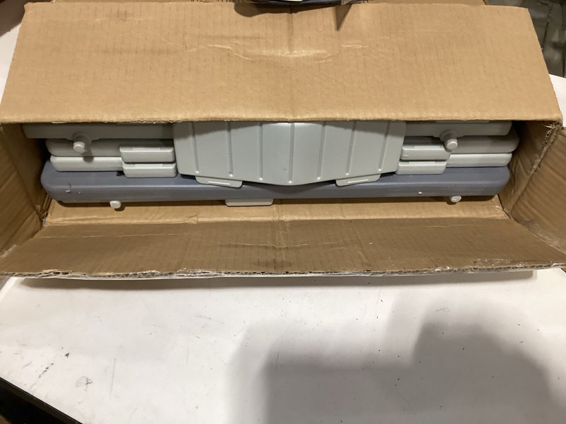 Condition photo showing Good Condition for weatherproof outdoor dog house, 26.7" d * 26.7" w * 21.4" h plastic insulated dog house with elevated leg, easy assemble, expansive interior? grey 26.7" d * 26.7" w * 21.4" h