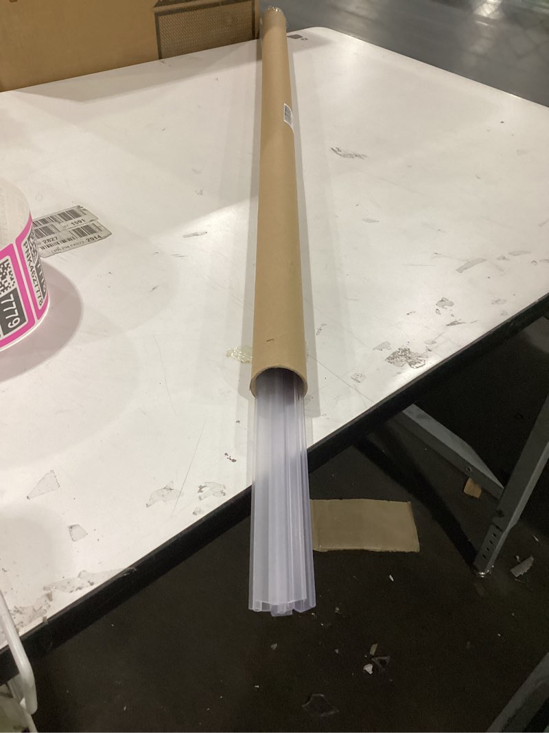 Condition photo showing New/Like New for Shower Door Bottom Seal Strips 2PCS, 36 Inch Long Ultra Clear Vinyl Seal Strips with Sweep for 1/2"(12mm) Thick Frameless Glass Door, to Stop Water Leak 36 Inch, 1/2 Inch (12mm)