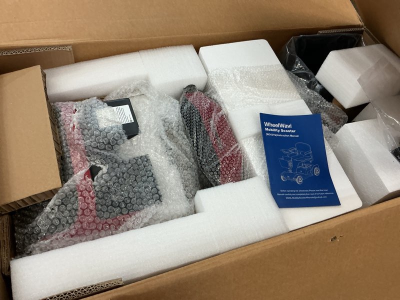 Condition photo showing New/Like New for aotedor w3431q – nfc smart foldable mobility scooter