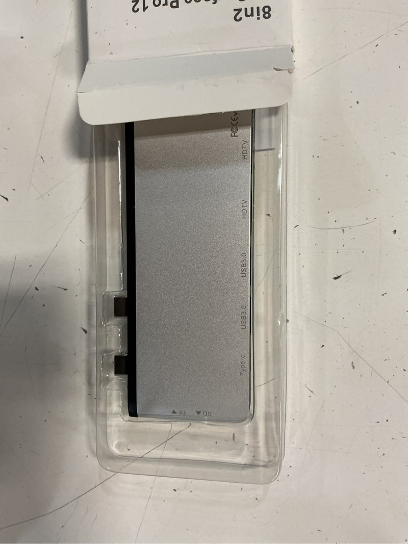 Condition photo showing New/Like New for surface pro 12 docking station, quad display surface pro 12 usb hub with dual 4k hdmi, thunerbolt 4 hub (4k@60hz display+ 40gbps data+ 100w charge), 2 usb3.0, sd/tf, audio for surface pro 12 inch 2025