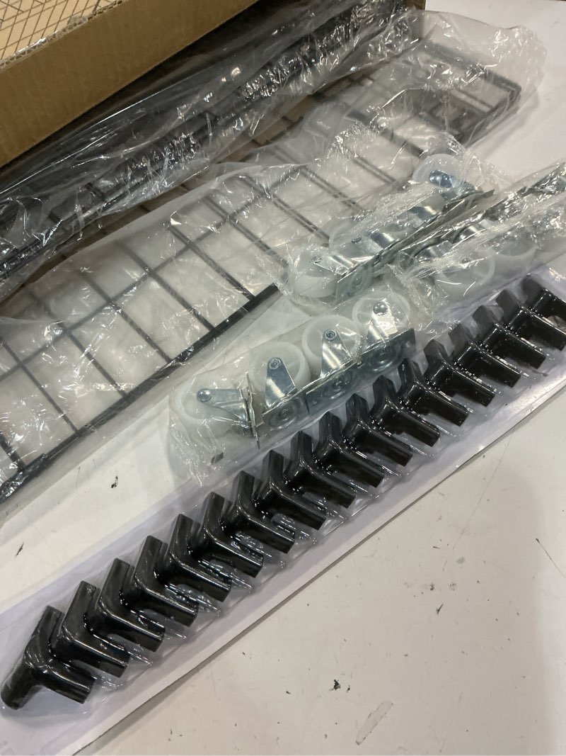 Condition photo showing New/Like New for 4 pack larger under bed storage with wheels,rolling under bed drawer,under bed shoes storage,open design, large capacity,suitable for various storage