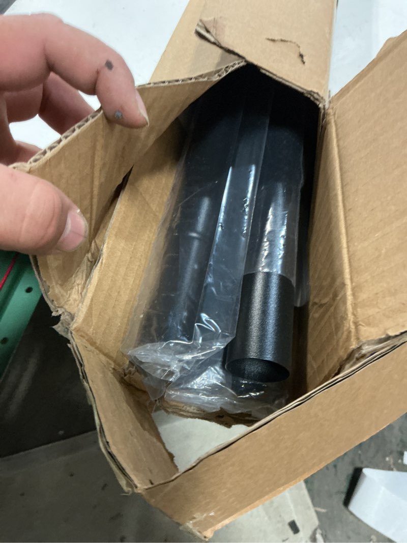 Condition photo showing Good Condition for tension curtain rod 51-165in(4.25-13.75ft), extra long outdoor curtain rod no drilling for window or bathroom patio, adjustable spring shower rod, easy to install never rust, rod diameter 1.26in-black black 51''-165''