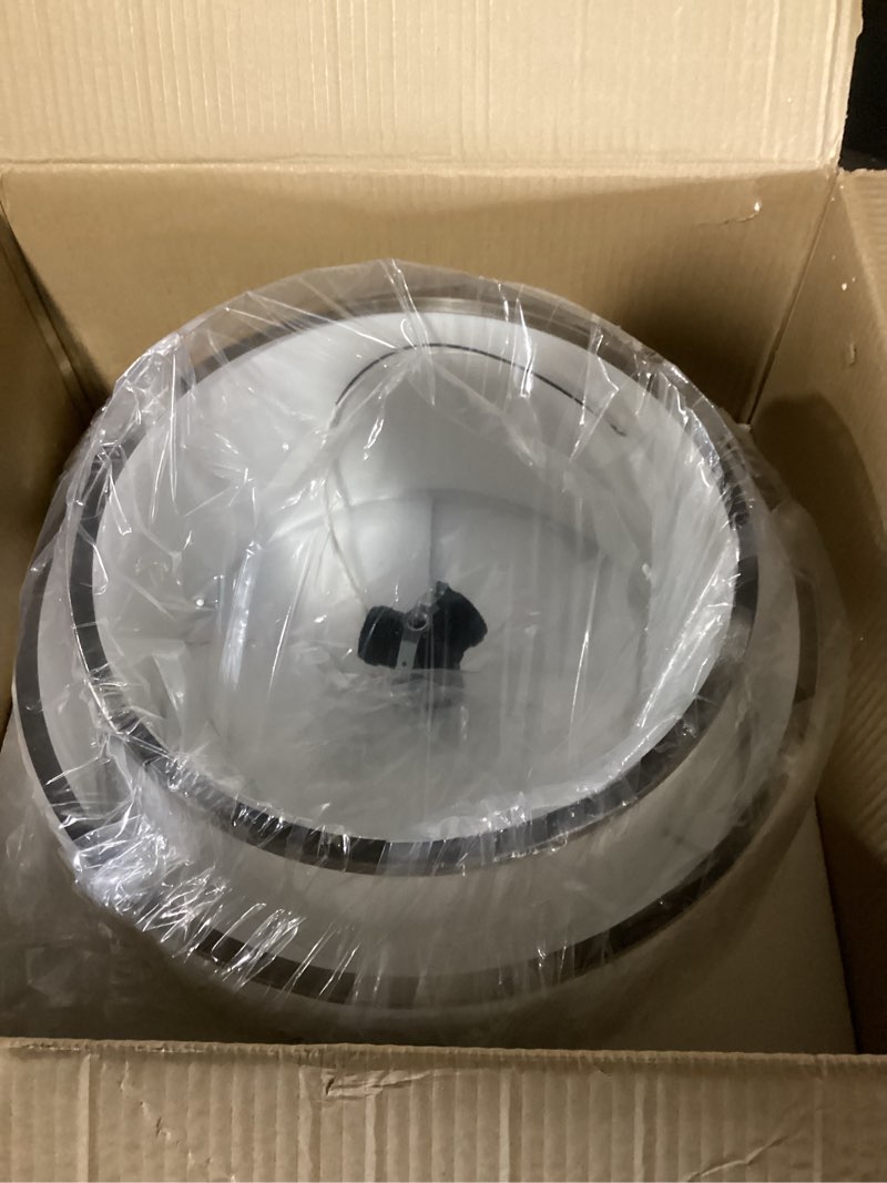 Condition photo showing New/Like New for semi flush mount ceiling light fixture, 16" drum light fixture ceiling mount, modern close to ceiling light for bedroom living room hallway entryway, white shade & brushed nickel