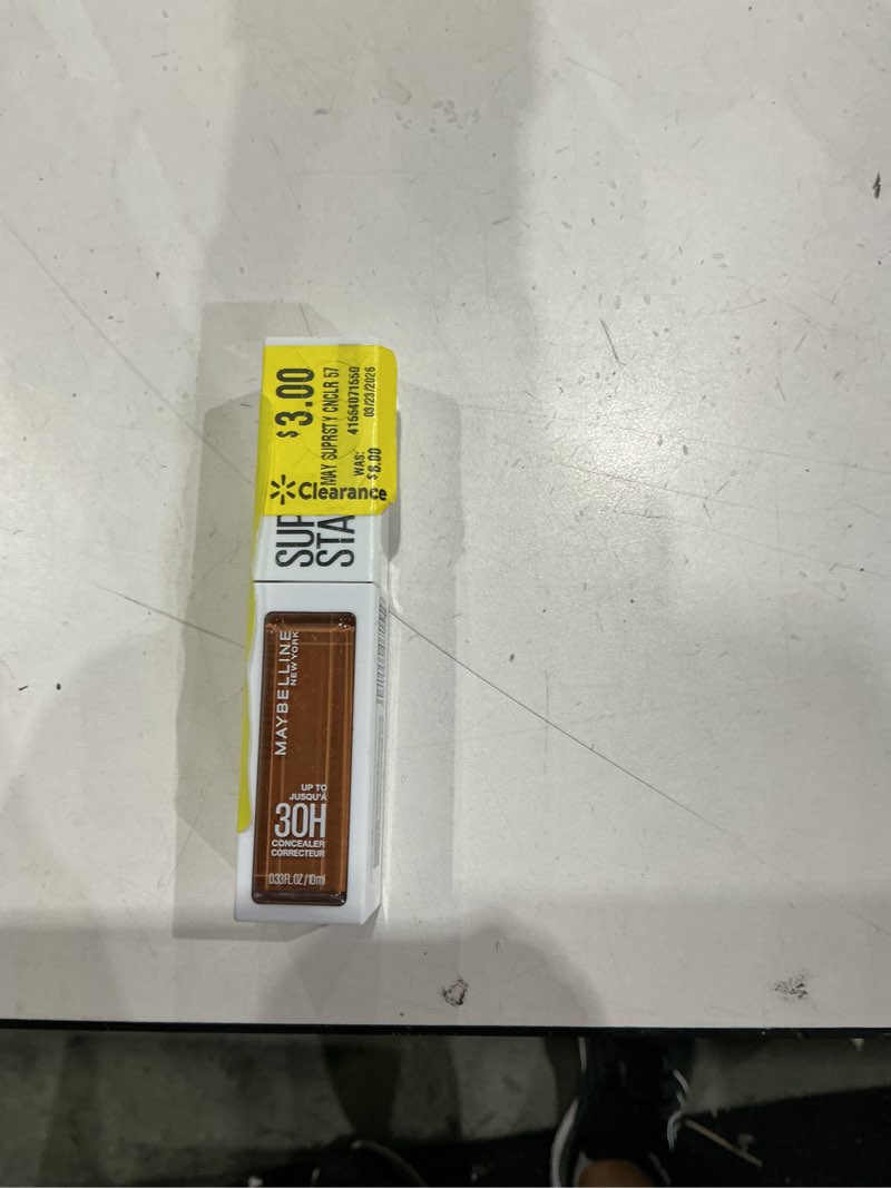 Condition photo showing Good Condition for maybelline super stay longwear liquid concealer, full coverage, 22, 0.33 fl oz