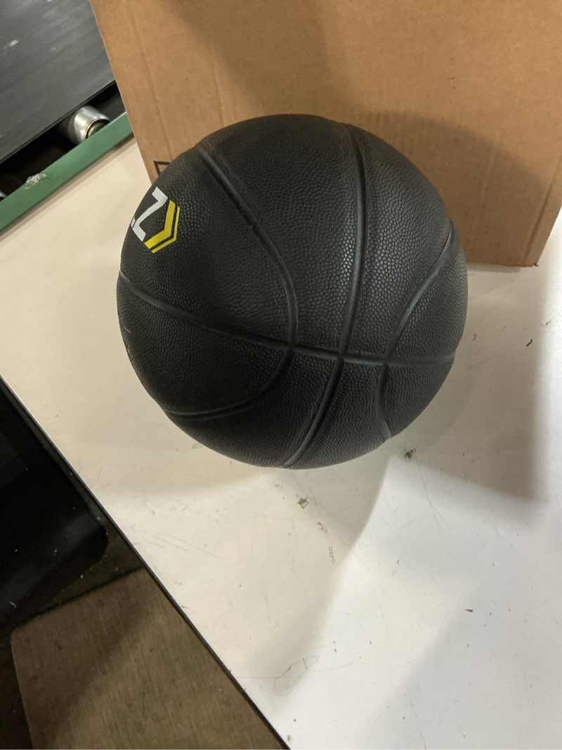 Condition photo showing Good Condition for sklz weighted training basketball, 29.5" - 3-lb heavy training ball - black, quality faux leather construction - durable & wear-and-tear resistant dribbling trainer for indoor or outdoor use