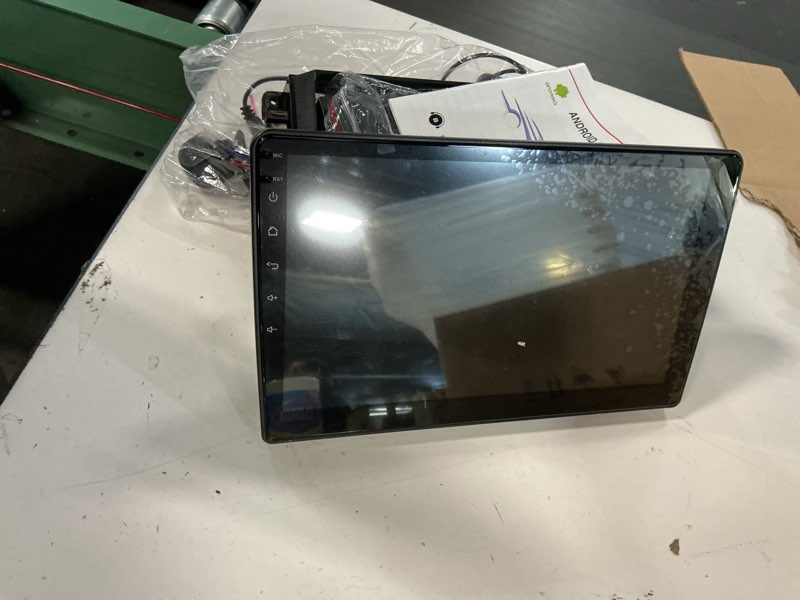 Condition photo showing Good Condition for 4+64g android 14 car radio for dodge ram 1500 2500 3500 2009 2010 2011 2012, jeep wrangler 2007-2018, 10'' ips touch screen stereo with wireless carplay/android auto/wifi/gps/ahd backup camera 10 inches