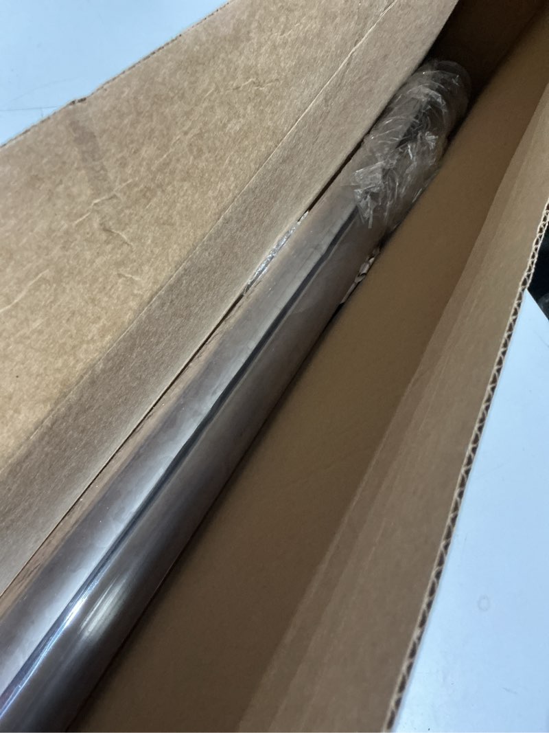 Condition photo showing As Is for OstepDecor Clear Table Protector 38 x 64 Inch, 1.5mm Thick Plastic Table Cover, Waterproof PVC Clear Tabletop Cover, Desk Protector Mat, Writing Desk Pad for Desktop, Coffee & Dining Room 38" x 64" (Rectangular) Crystal Clear