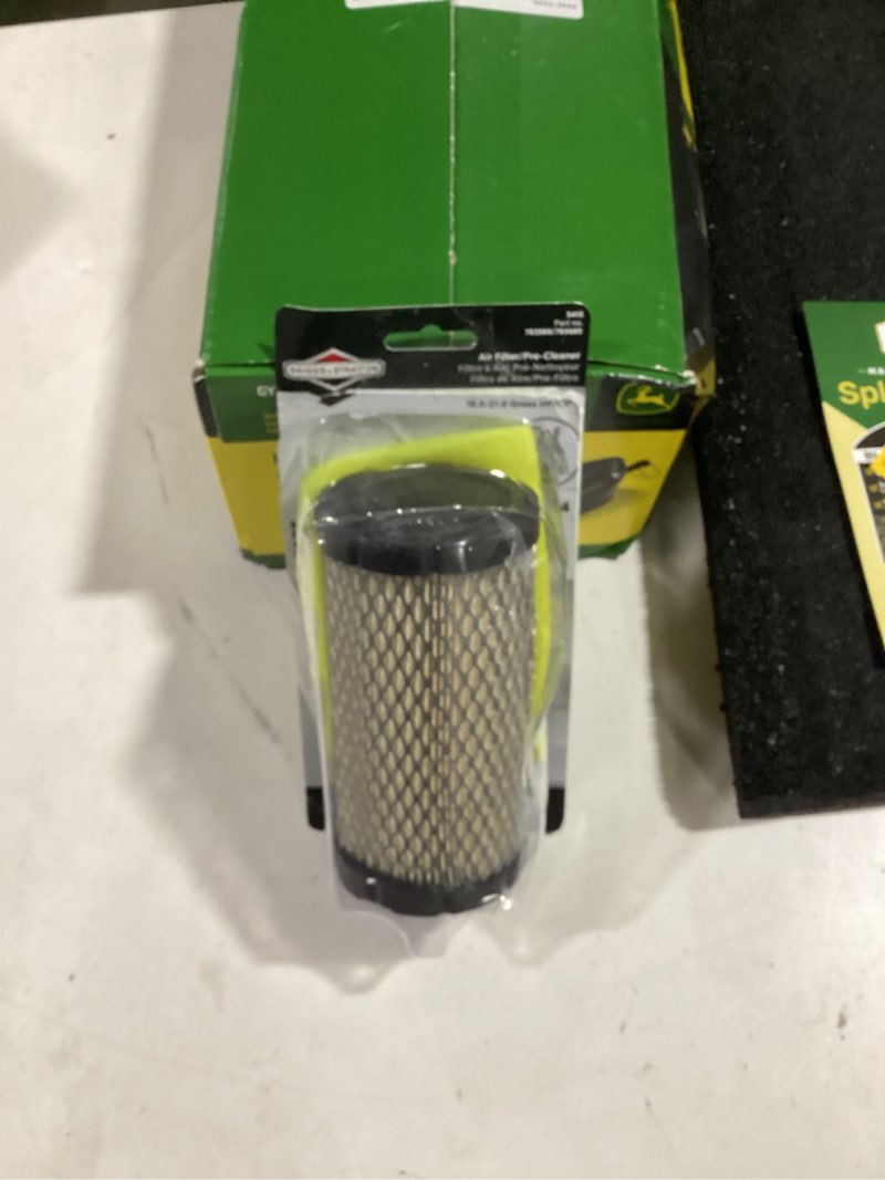 Condition photo showing As Is for briggs & stratton paper air filter for craftsman r100 and t100 lawn engine
