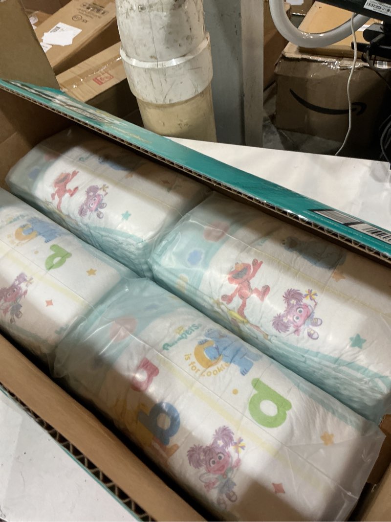 Condition photo showing New/Like New for pampers diapers - baby dry - size 6, 112 count, absorbent disposable infant diaper (packaging may vary) size 6 112