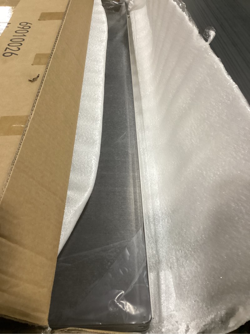 Condition photo showing As Is for tinted golf cart foldable windshield 3/16" (5mm) thicken for 2008-up ezgo rxv / freedom rxv, 37.91" w×33.46" h, fits 1-1/4" strut rail window glass replacement scratch-resistant, shatterproof