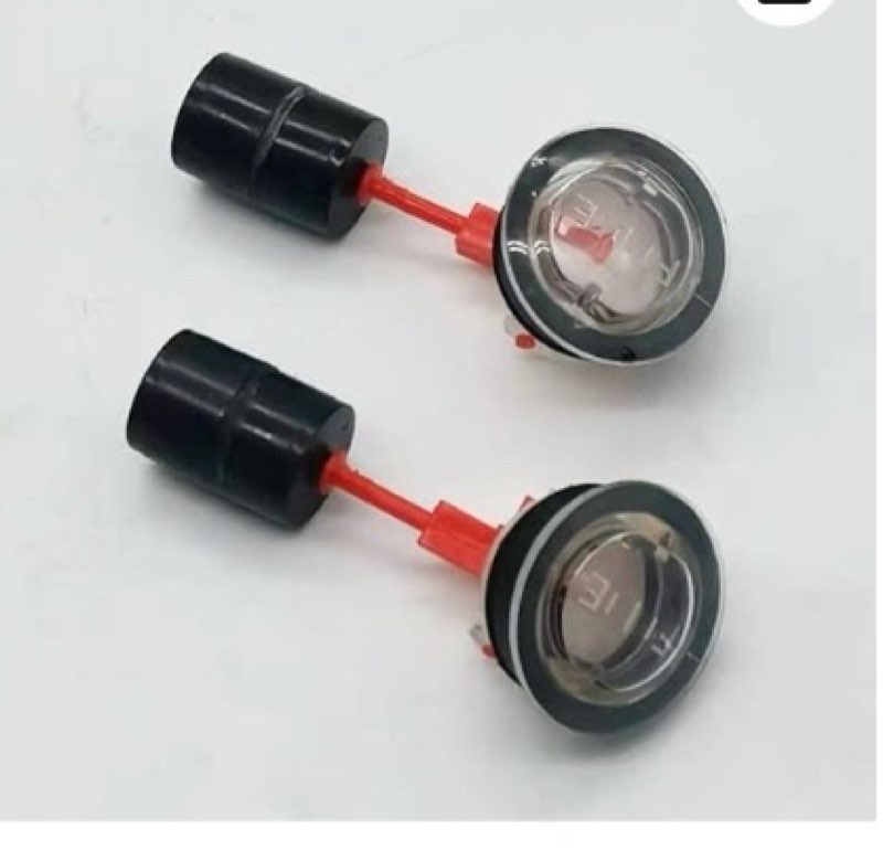 2 Pcs Replaces Part Fuel Gauge Meter with Cylindrical Float Lever fits for ET950 650 145F 154 2-8KW Generator Tank LE