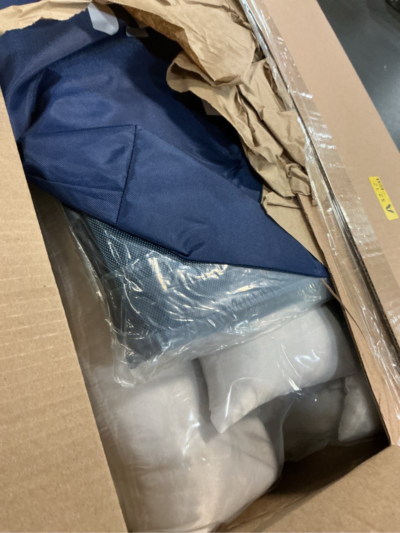 Condition photo showing Good Condition for orthopedic dog beds for medium dogs, durable egg crate foam sofa dog bed wit washable removable cover,waterproof lining,pet bed for large dogs (navy blue, 31.5" l x 25.2" w x 7" th) 31.5"l x 25.2"w x 7"th navy blue