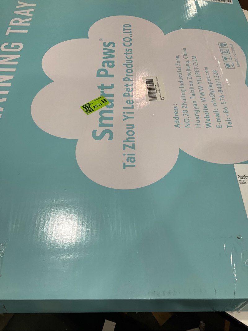 Condition photo showing Good Condition for Smart Paws 3 Sizes Small Puppy Dog Toilet,Poodles Training Tray,Yorkie Pet Pads Holder 21.65x17.71 Inch (Pack of 1)