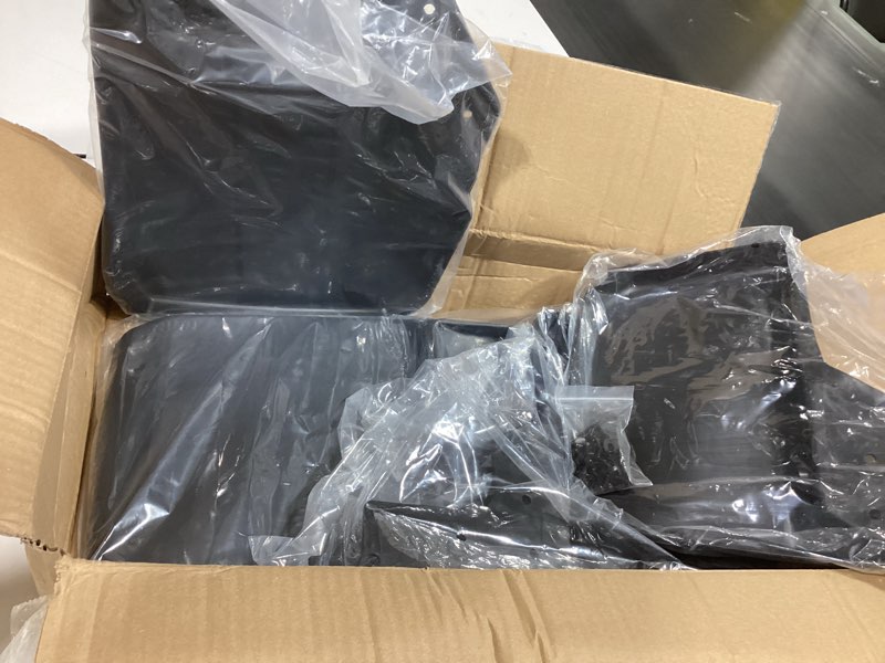 Condition photo showing Good Condition for mud flaps splash guards flares set compatible with jeep wrangler jk jku 2007-2018 accessories, heavy duty mudguards with hardware, front and rear mudflaps, driver & passenger side, 4pcs