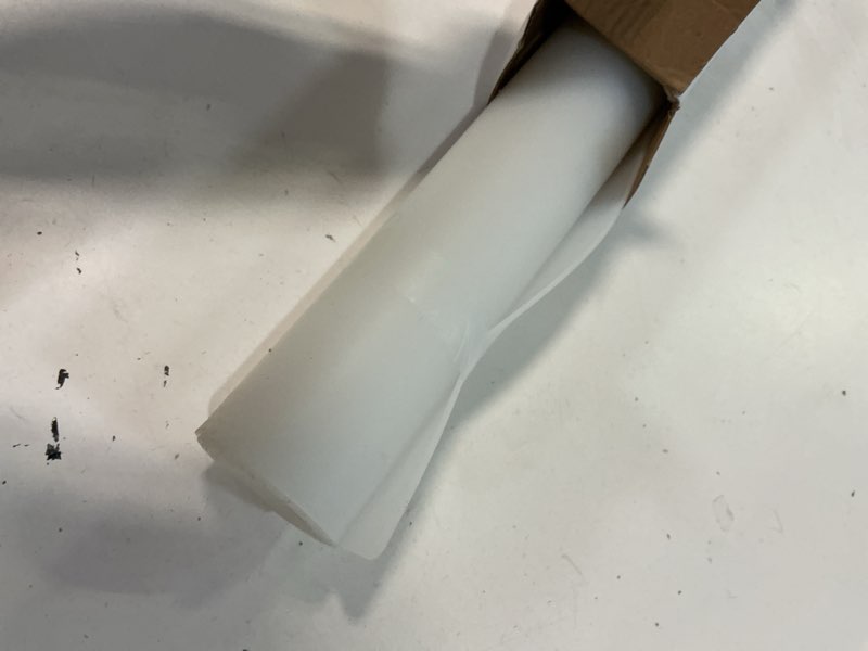 Condition photo showing Good Condition for silicone mat heat resistant mats for countertop, multipurpose large silicone mats for crafts kitchen workbench size 36x24 inches thick 2mm,rolled package,translucent 36"l x 24"w translucent