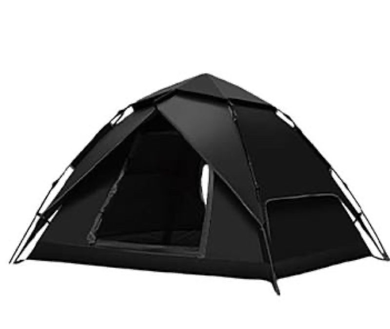 Black tent