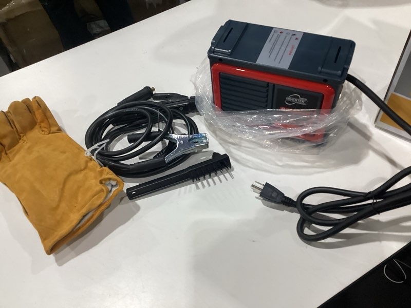 Condition photo showing Good Condition for welding machine, upgraded mma-250a 110v welder machine,portable stick welder igbt digital display lcd,home diy arc welder,hot start arc force anti-stick mini welder grey red