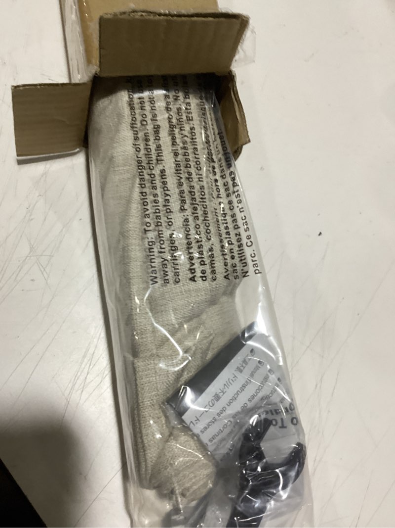 Condition photo showing Good Condition for lazblinds no tools no drill cordless roman shades for windows, blackout thermal insulated uv blocking window blinds, room darkening fabric blinds for indoor windows, 20'' w x 48'' h, beige blackout - beige 20" w x 48" h