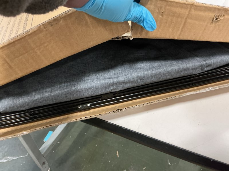 Condition photo showing Good Condition for PETIME Foldable Metal Dog Exercise Pen/Pet Puppy Playpen Kennels Yard Fence Indoor/Outdoor 8 Panel 24" W x 24" H with Bottom Pad (with Bottom pad, 8 Panels 24" H)